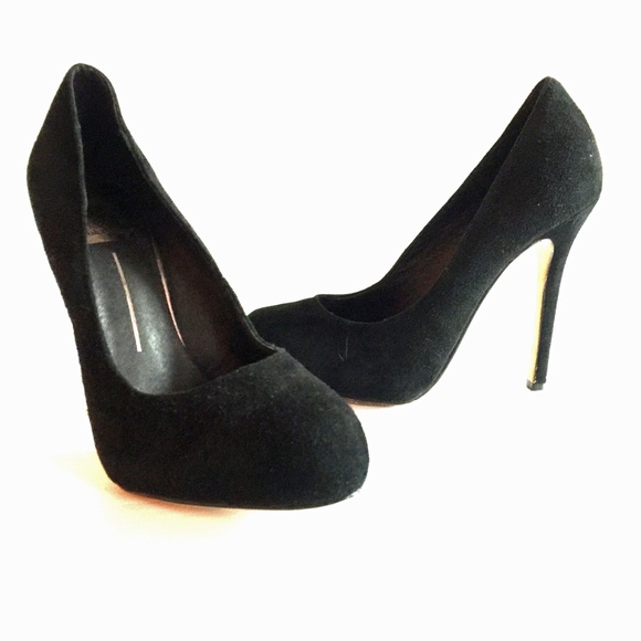DOLCE VITA Black Suede Stilettos‎